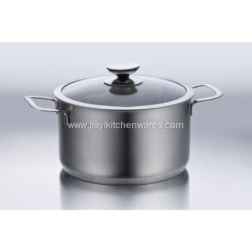 Economic Stainless Steel Saucepan with Lid Stockpot